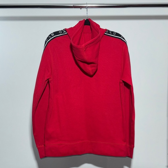 Express Men’s Red Hoodie Size M - Picture 3 of 4